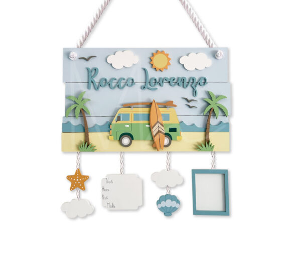 MODELO SURF ROCCO- LETRERO PARA BEBÉ