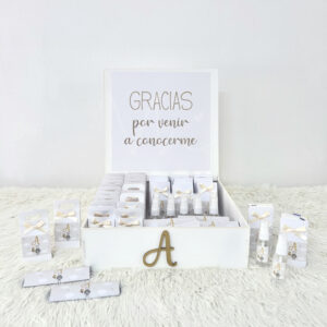 Kit de Hospital sin botellas de agua y temática de conejita